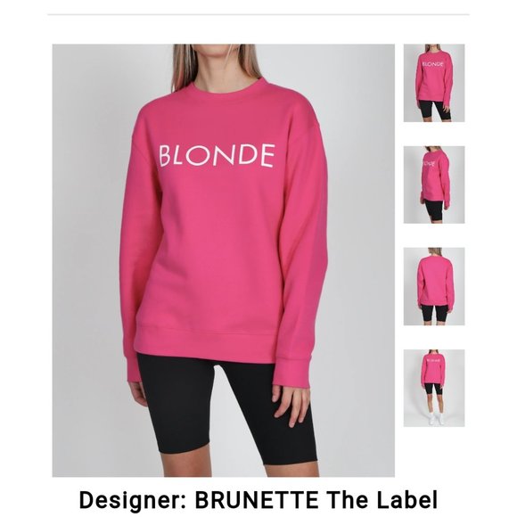 Brunette the Label - BLONDE Crewneck - Picture 2 of 5